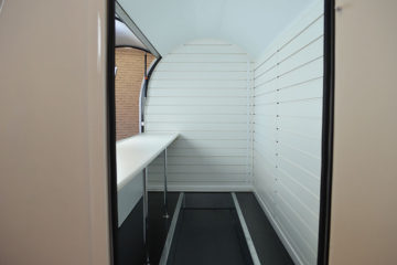 Promotional trailer interior