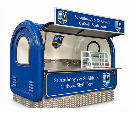 St Anthony's & St Aidan's Catholic Sixth Form Caterpod kiosk